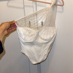 Corset lace top 