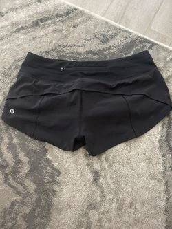 black size 6 speed up shorts