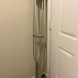 Pair of crutches
