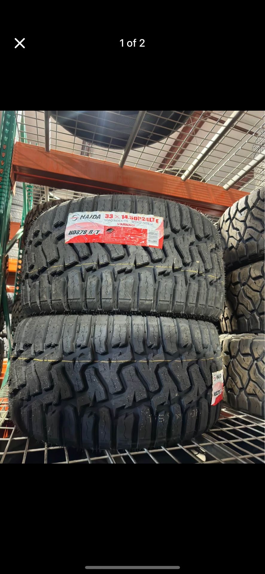 33x14.50R24 Haida HD878 R/T Tires
