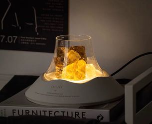 Crystal Essential Oil Table Lamp