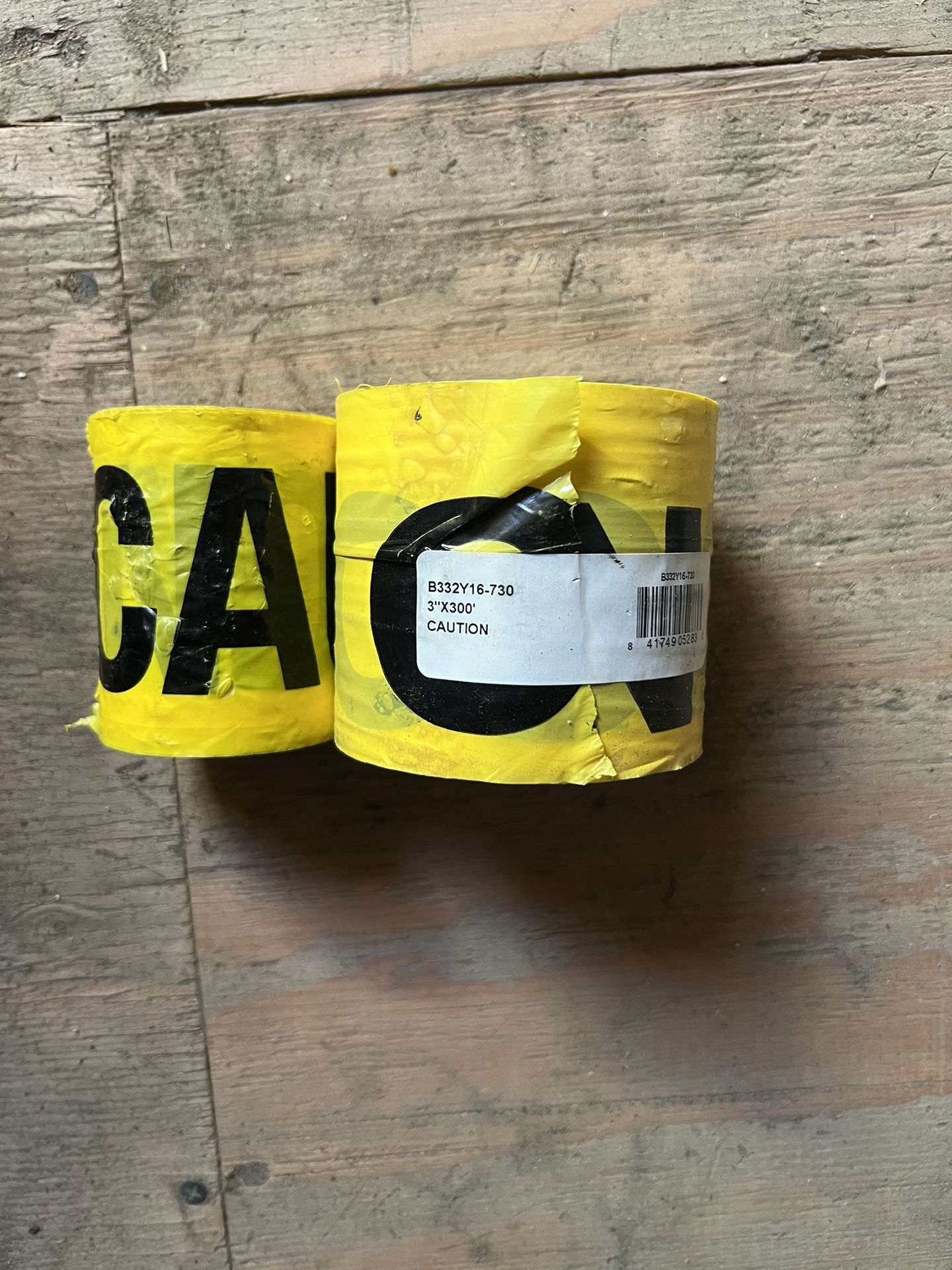 caution tape 3 inch x 300 ft