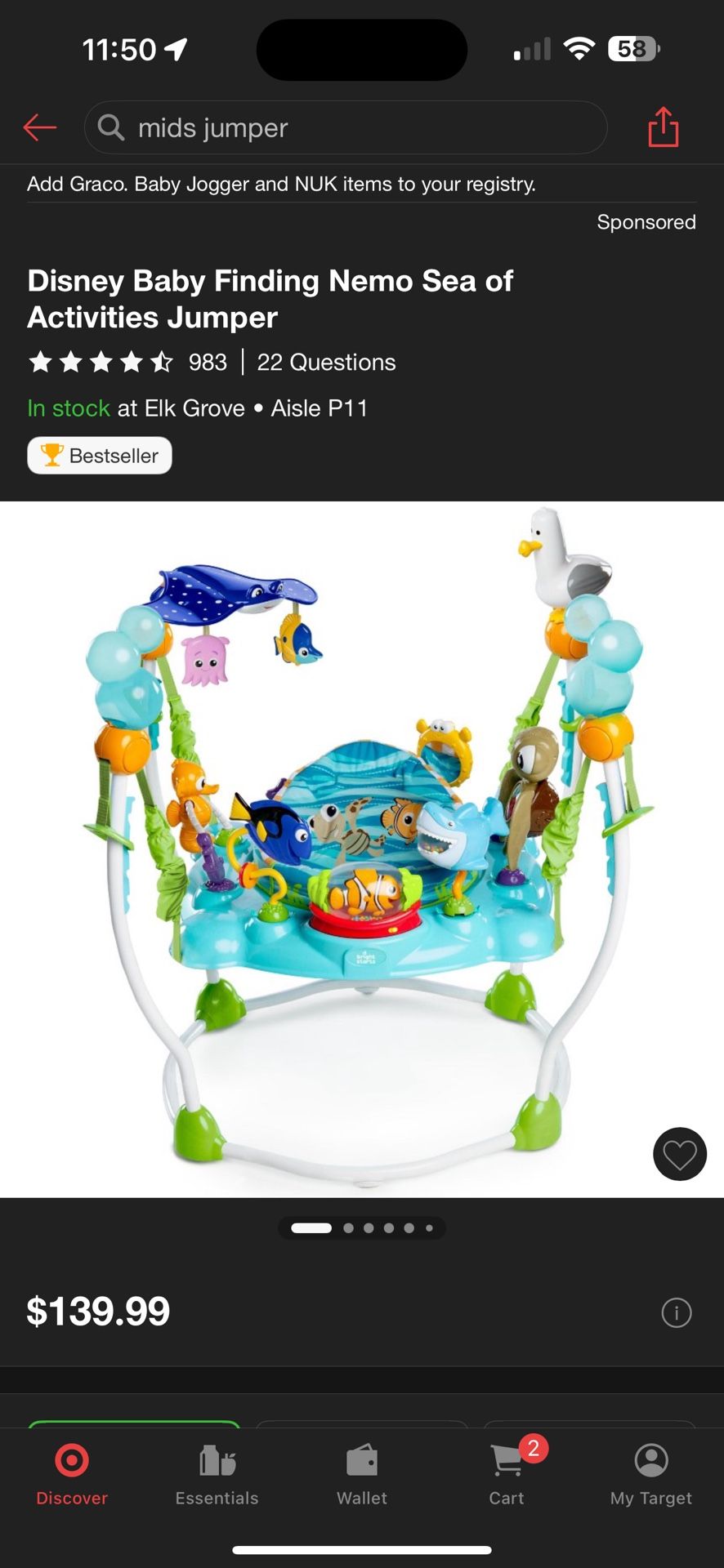 Used kids jumper Disney