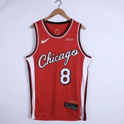 Zach Lavine Bulls City Edition Jersey Size Small Med And Xl
