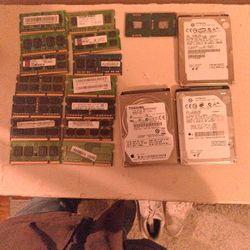 Ram HDD GPU 