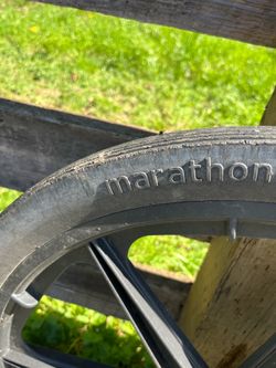 Marathon flat free tire for cart