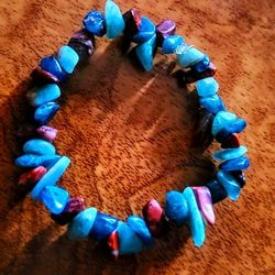 Amazonite, Blue Gemestones Bracelet 