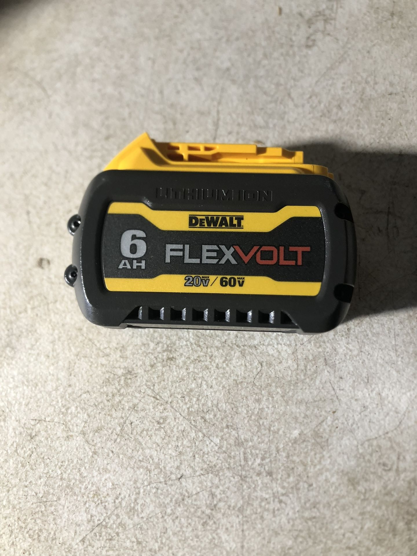 60V Flexvolt 6 Ah Battery
