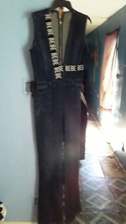 Bebe jumpsuit size 8