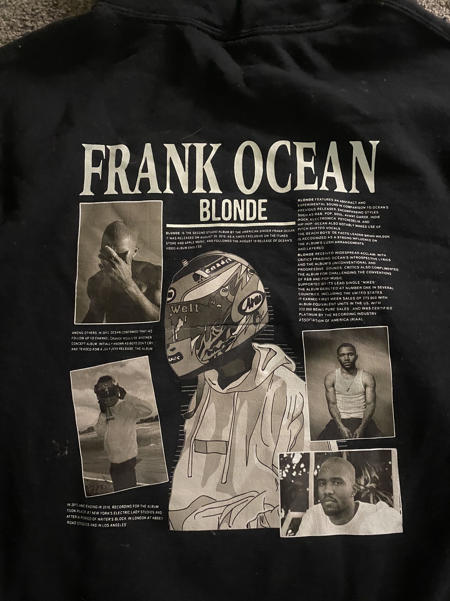 Frank Ocean Blonde Hoodie