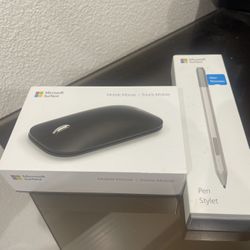 Microsoft Surface Mobile Wireless Mouse And Tablet Pen