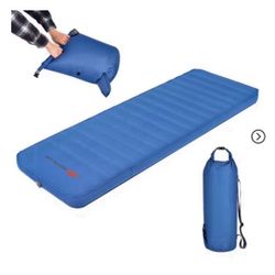 Goplus Folding Sleeping Pad, Self Inflating