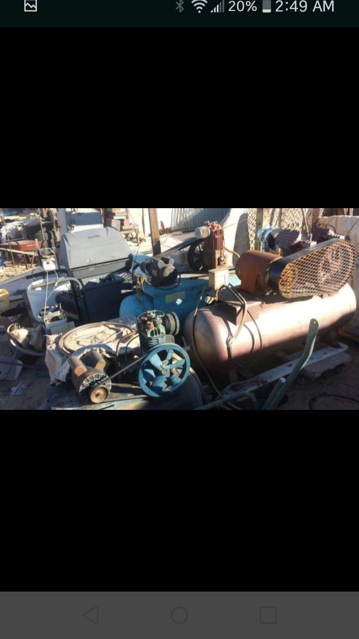 Air compressors and parts