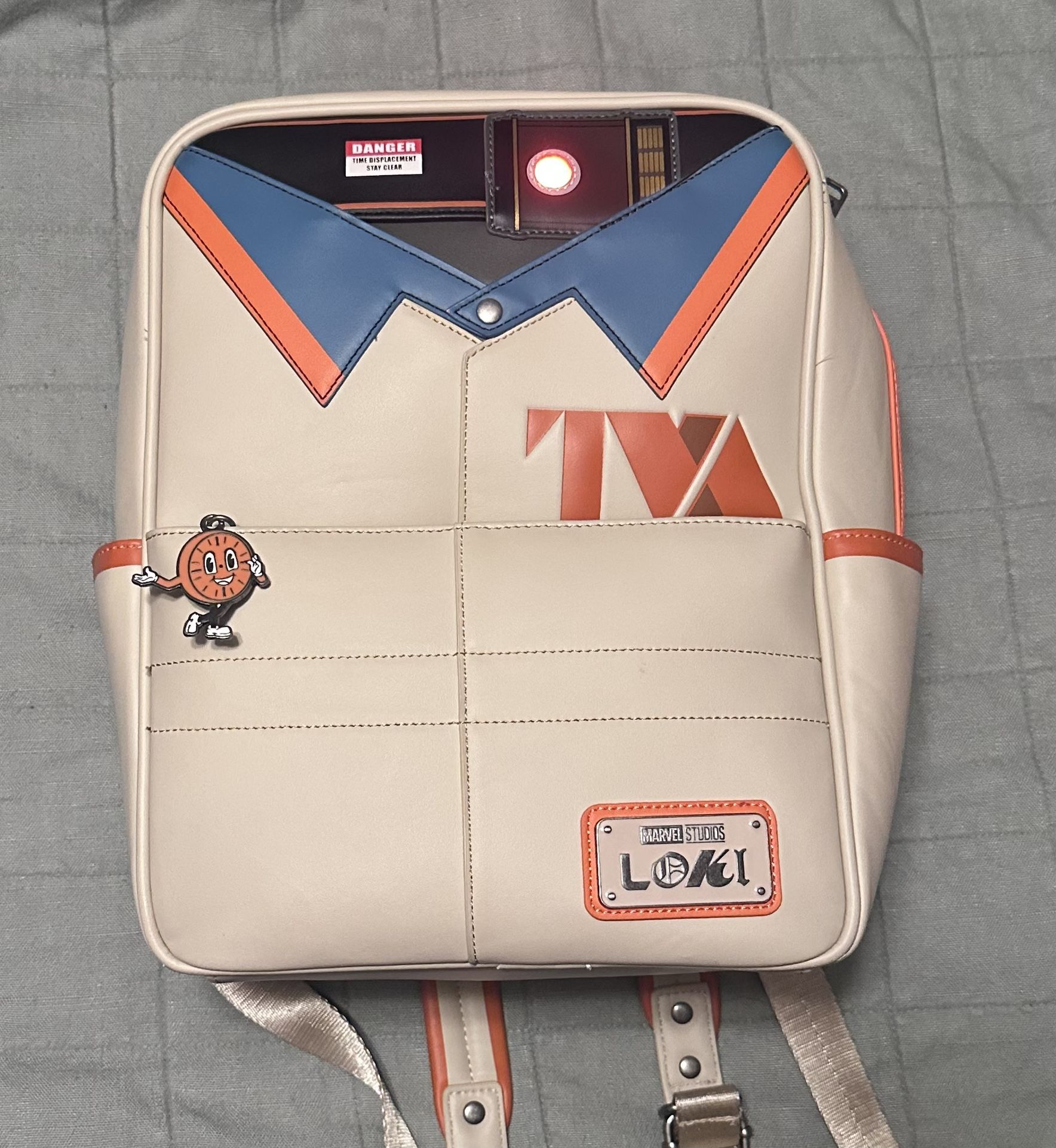 Loki Loungefly Backpack, Crossbody, and Wallet set
