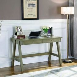 Brand New Weathered Walnut Writing Desk