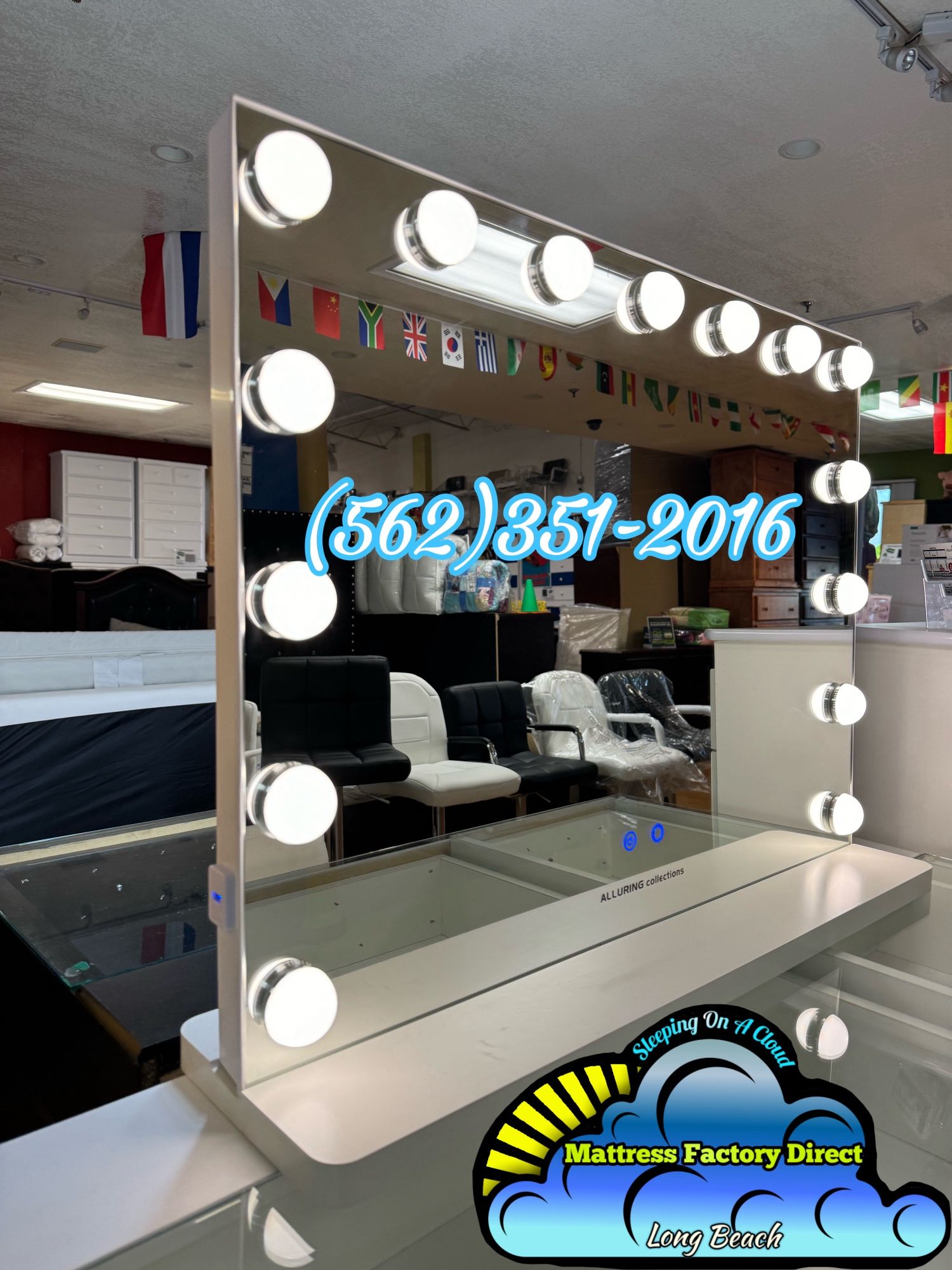 Led Vanity Mirror With Lights