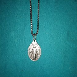 Virgin Mary Necklace