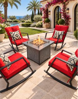 5 pc new in box patio set