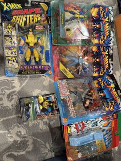 New Sealed X-Men Action Figures, POGs And Slammers