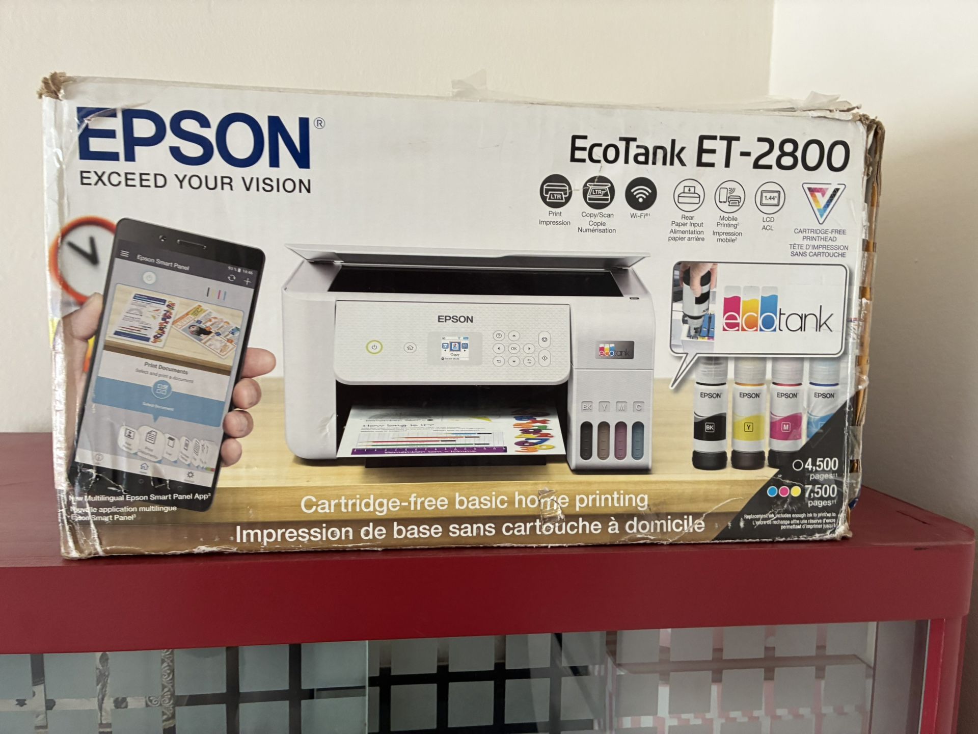 Epson Printer Eco tank 2800