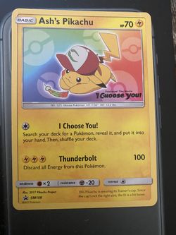 Ash's Pikachu - SM108