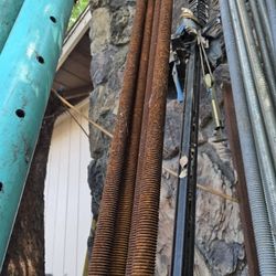 threaded rods 1" X 10 Ft (4 Pcs)