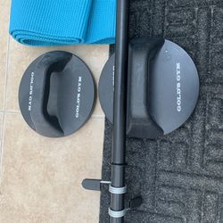Workout Bar And Weights 