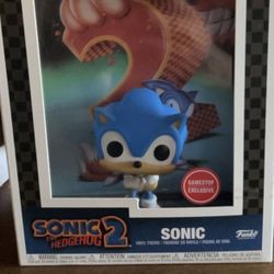 Sonic Funko Pop GameStop Exclusive 