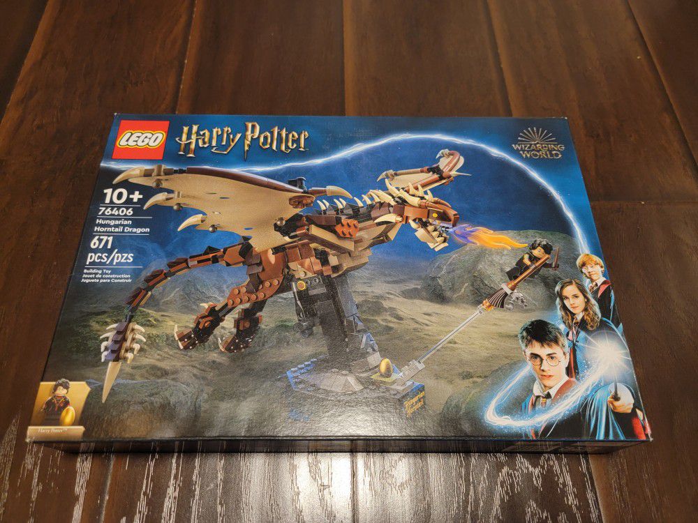 Lego Harry Potter Hungarian Horntail Dragon Set New 76406