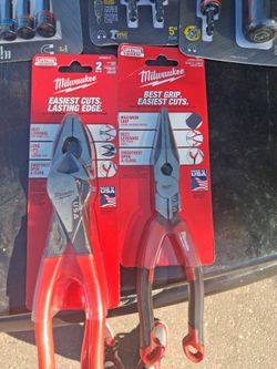 Milwaukee Pliers Set – 2 Piece New in Package
