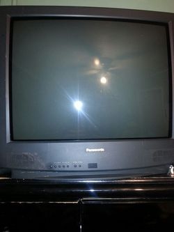 Panasonic Tube TV. Have remot. Working TV. $25 b/o