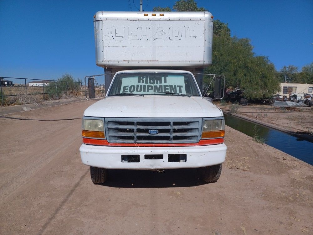 1998 Ford F-350 XL, Box Truck, Ex Uhaul