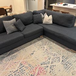 Blue Sectional