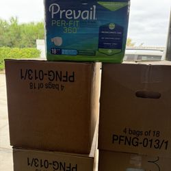 Prevail Adult Diapers Size L