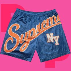 Supreme Big Script Mesh Short (Medium)