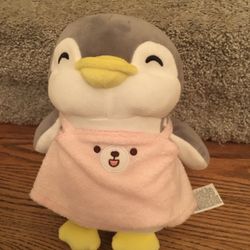 miniso penguin plush toy