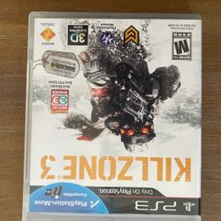 Sony Ps3 Killzone 3