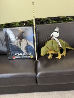 Star Wars Large figures 1997 Han & Tauntaun, Dewback and Sandtrooper