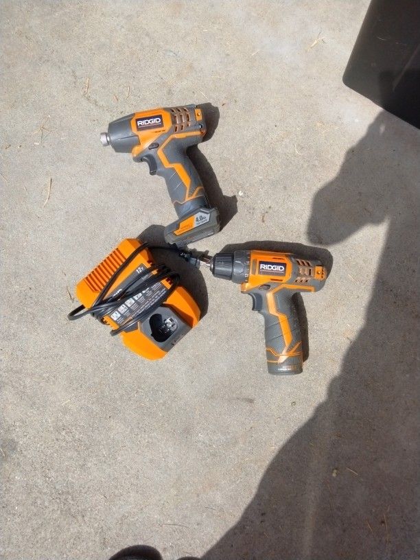 Ridgid Drill Set
