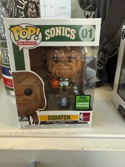 Seattle SuperSonics Squatch #01 Funko Pop – 2021 Convention Exclusive