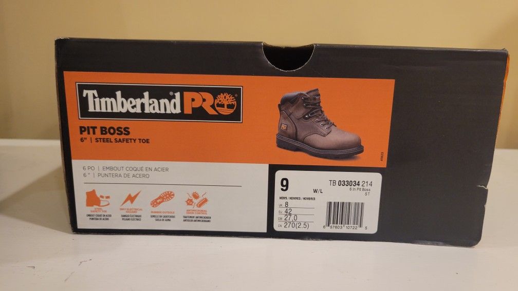 Timberland Pro Pit Boss 6" Steel Toe