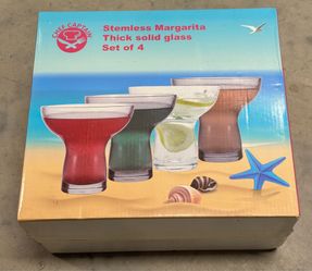 Stemless Margarita Glasses