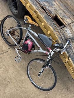 Bicycle with motor