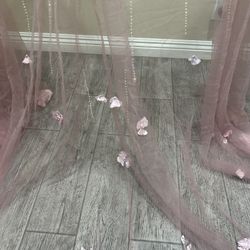 Moda 2000 Pink Quince Dress Cape 