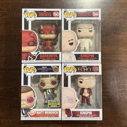 Marvel Daredevil Born Again / Spider-Man No Way Home / Echo Funko Pop Lot