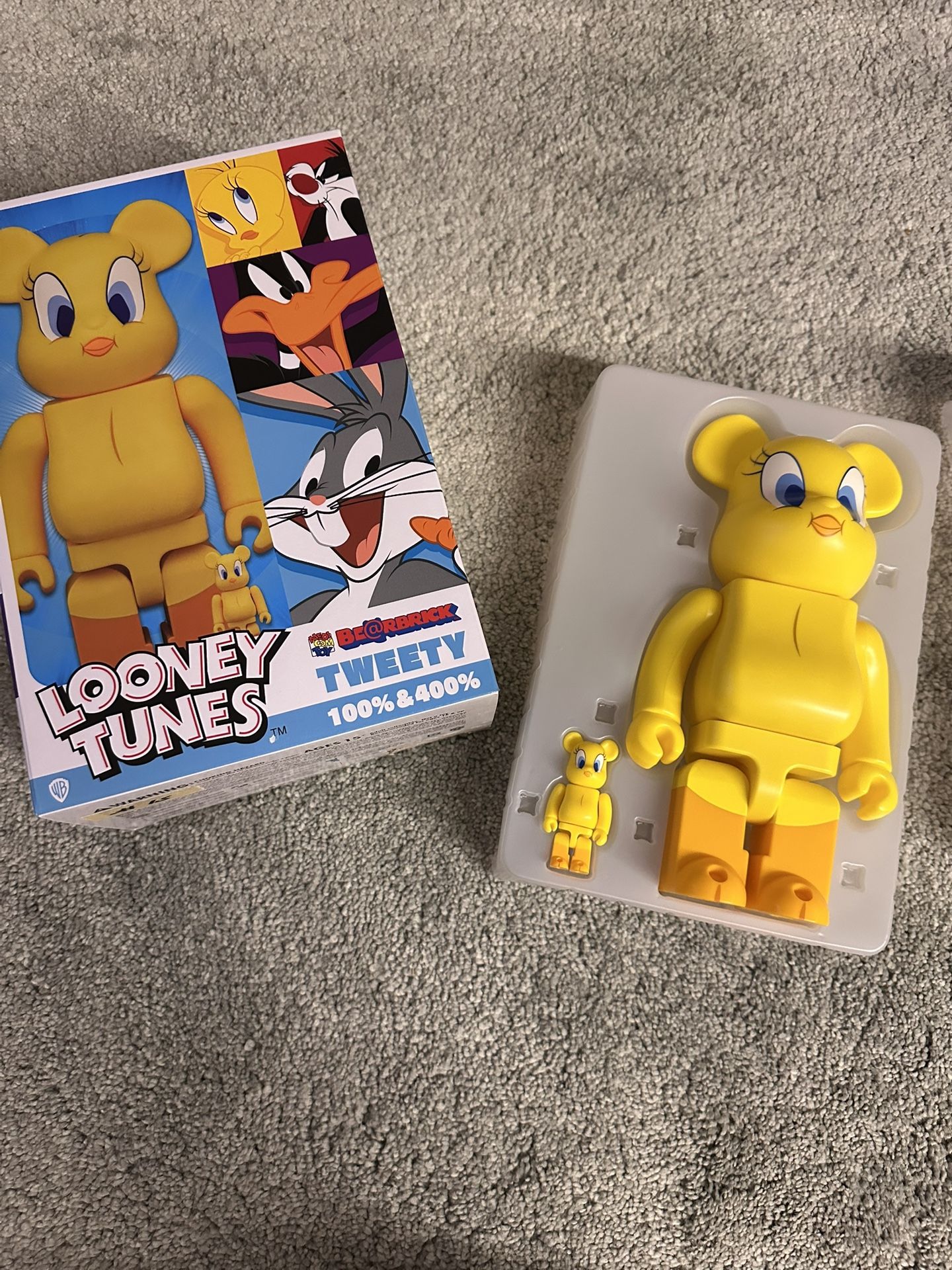 Medicom Bearbrick Looney Tunes Tweety 400%