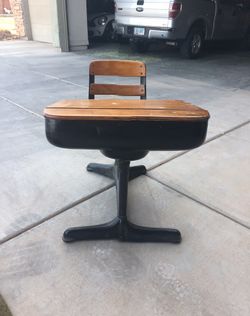 Vintage Elementary School Desk