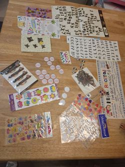 Scrapbook stickers