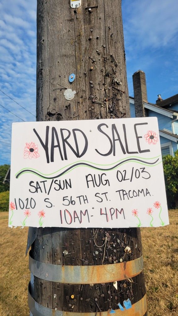GARAGE SALE!