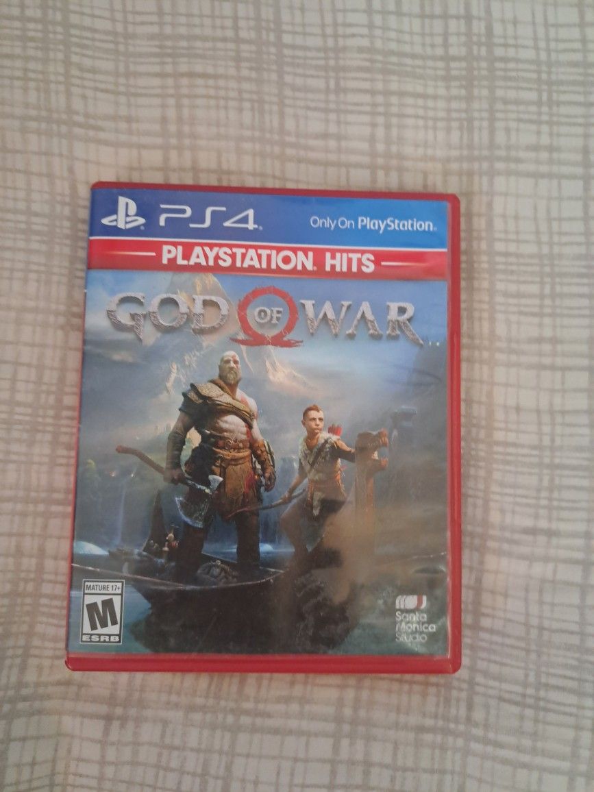 God Of War Disk Ps4